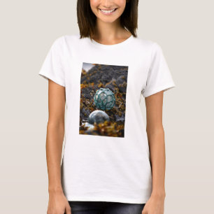 T-shirt Fishing float in tide pool, Alaska