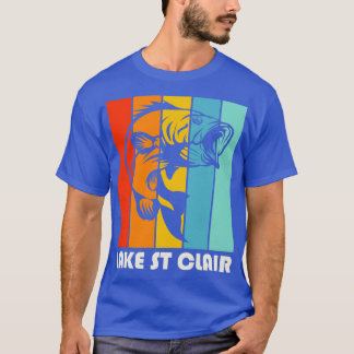 T-shirt Fishing Lake St Clair Michigan Fish