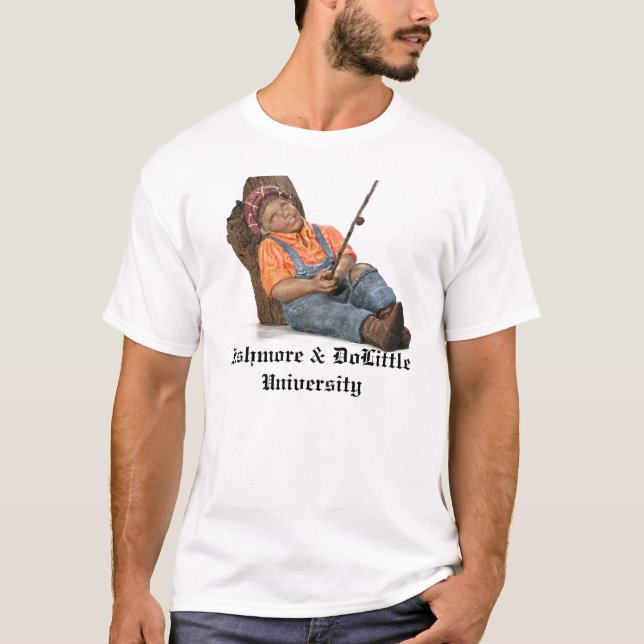 T-shirt Fishmore et université de DoLittle (Devant)
