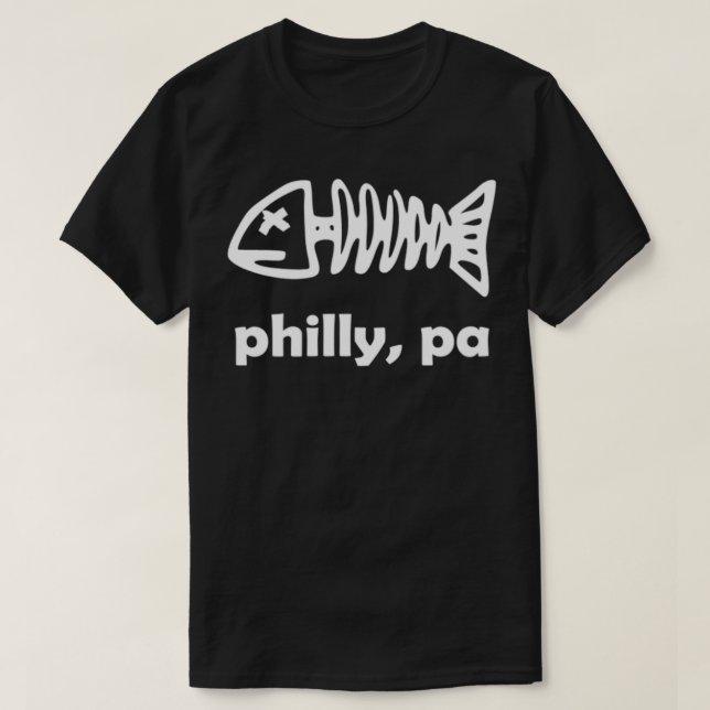 T-shirt Fishtown Philly  (Design devant)