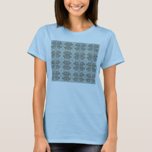 T-shirt Fissures, points, Bams