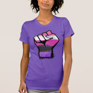 T-Shirt Fist de Fierté Genderfluid