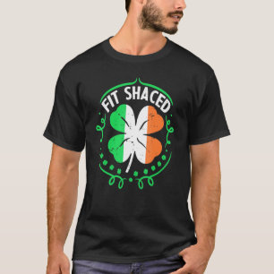 T-shirt Fit Shacty Funny St Patrick S Day Boisson Irlandai