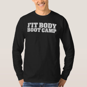 T-shirt Fites Bodys Boots Tee Camps Empilés