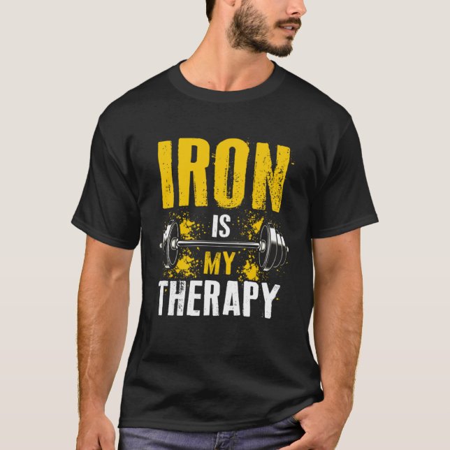 T-shirt Fitness boule musculaire de construction musculair (Devant)