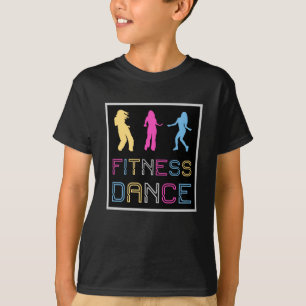 T-shirt Fitness Dance Gym Dancing Workout Sport Idée cadea