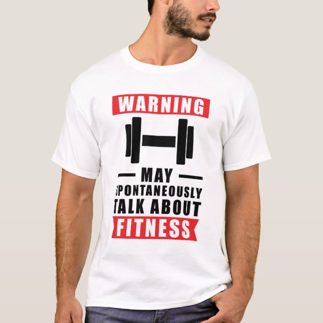 T-shirt Fitness / Design de salle de sport (Devant)