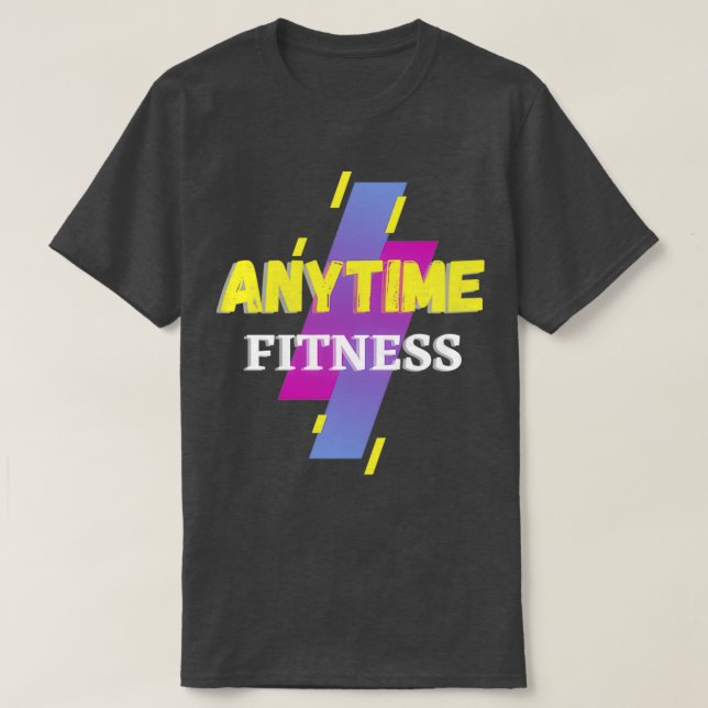 T-shirt Fitness en tout temps 1 (Design devant)