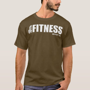T-shirt Fitness Gorilla Dumbbell Gymnase Motivation Fitnes
