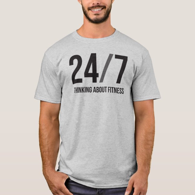 T-shirt Fitness Gym Motivation (Devant)