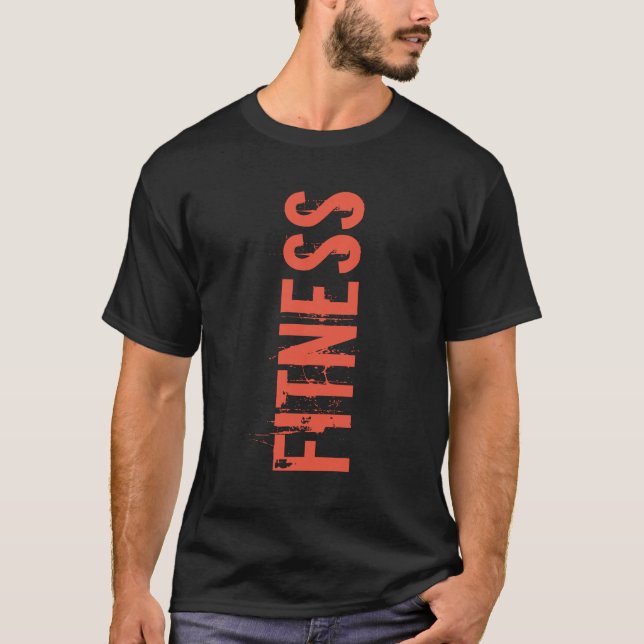 T-shirt Fitness Personal Trainer Bodybuilding Modern Grey (Devant)