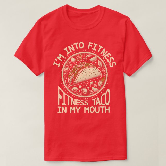 T-shirt Fitness Taco (Design devant)