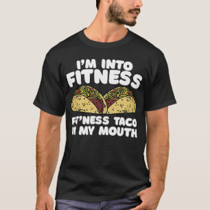 T-shirt Fitness Taco Dans Ma Bouche Mexicaine Gym Taco