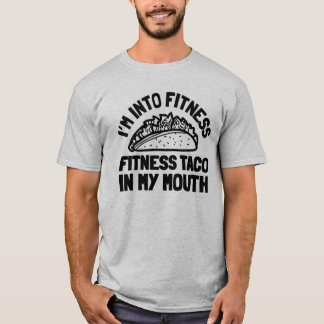 T-shirt Fitness Taco Funny Gym