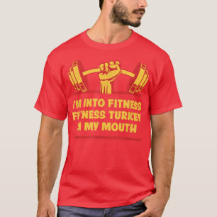 T-shirt Fitness Turquie dans ma bouche Drôle entraînement 