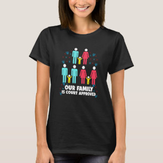 T-shirt FIV Guerrier Notre famille est approuvée par le tr