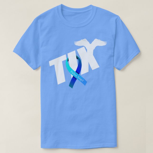 T-shirt Fixer l'angle de chute (Design devant)