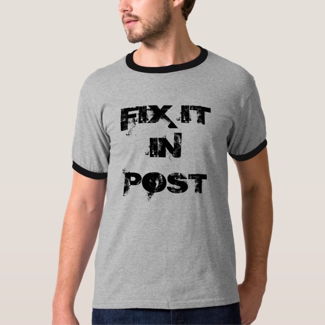 T-SHIRT FIXEZ-LE DANS LE COURRIER (Devant)