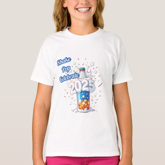 T - Shirt "Fizzing to 2025" (Vorderseite)