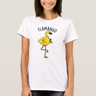 T-shirt Fla-mangue Funny Flamant rose Pun