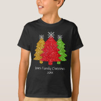 Flacon de neige de l'arbre de Noël rouge étincelan