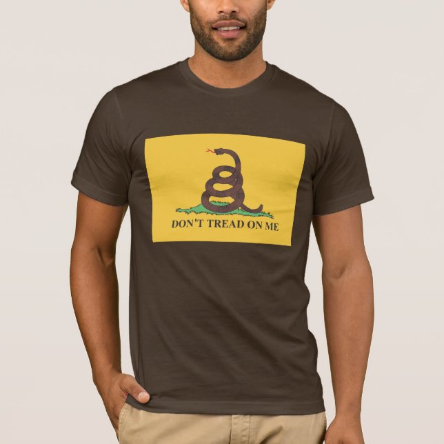 T-shirt Flag de Gadsden (Devant)