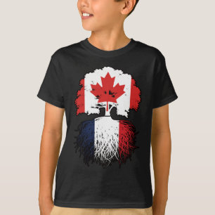 T-shirt Flag des Trois Canadiens Canada