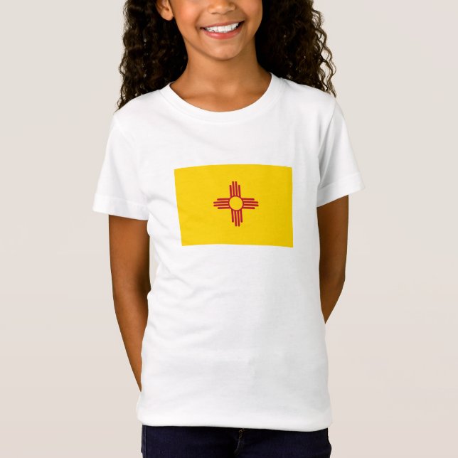 T-Shirt Flag du Nouveau-Mexique (Devant)