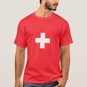 T-shirt Flag of Switzerland - Suisse - Suisse - Svizzera