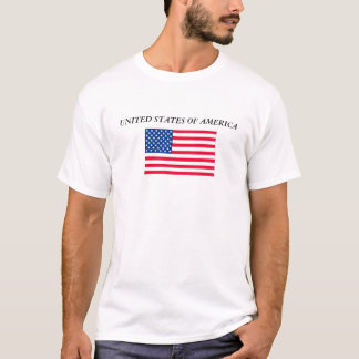 T-shirt flagus, ETATS-UNIS D'AMÉRIQUE