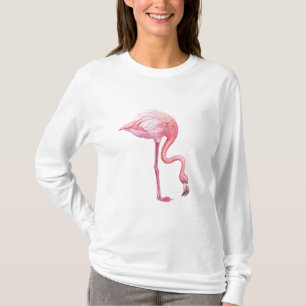 T-shirt Flamant rose