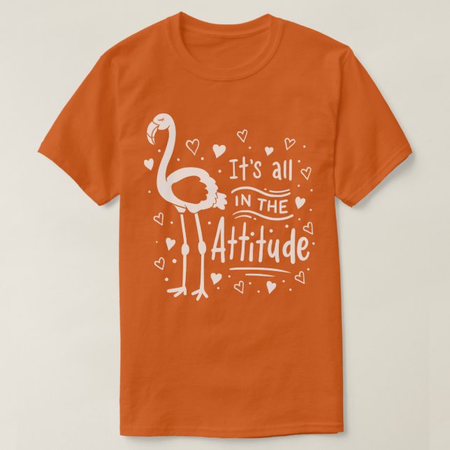 T-SHIRT FLAMANT ROSE 3 (Design devant)