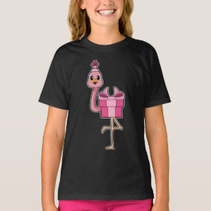 T-shirt Flamant rose Anniversaire casquette