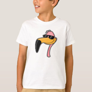 T-shirt Flamant rose d'amortisseur