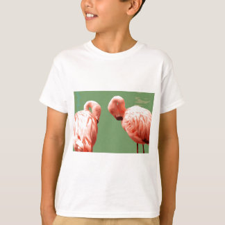 T-shirt Flamant rose écarlate