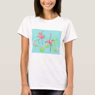 T-shirt Flamant rose Fandango Duo 2