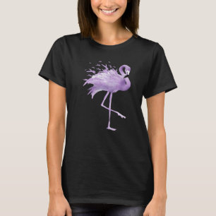 T-shirt Flamant rose honorifique aidants naturels Ruban de