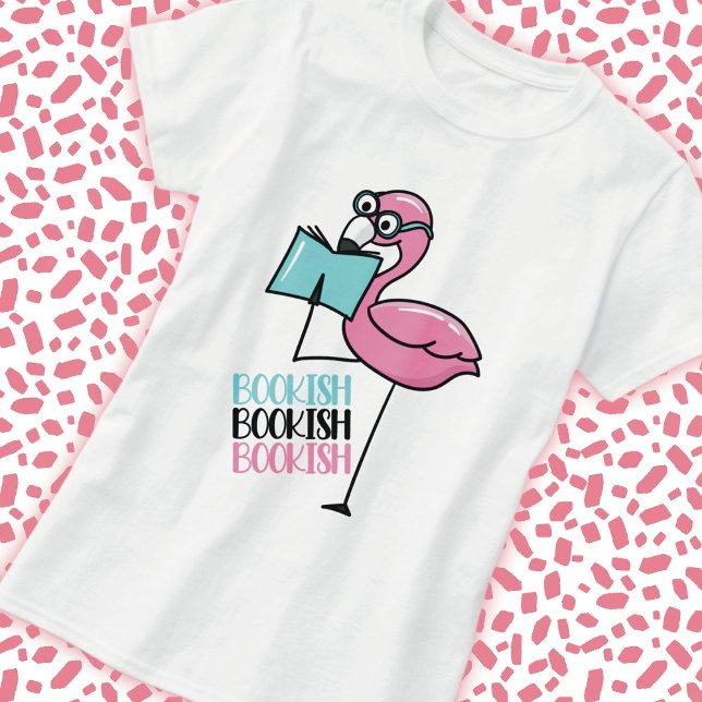 T-shirt Flamant rose Lover du livre (Créateur téléchargé)