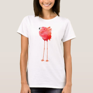 T-shirt Flamant rose rose des Caraïbes