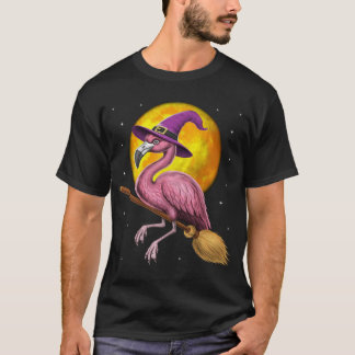 T-shirt Flamant rose Sorcière