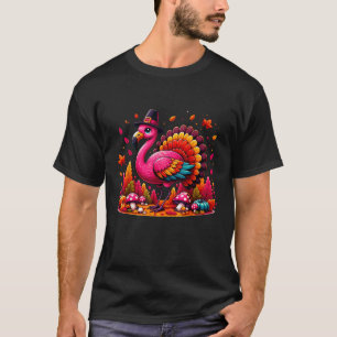 T-shirt Flamant rose Turquie mignonne Flamant rose Turquie