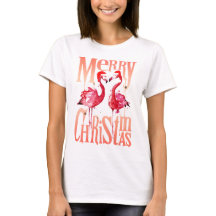 Flamants roses de Noël