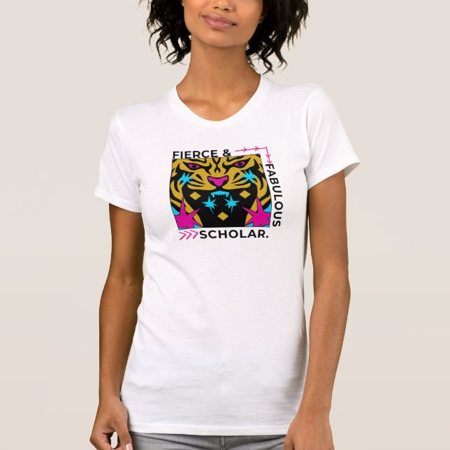 T-shirt flamboyant et érudit (Devant)