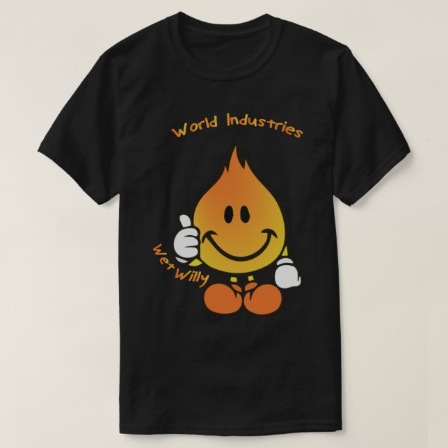 T-shirt Flameboy World Industries Wet Willy (Design devant)