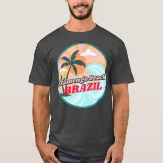 T-shirt Flamengo Beach pour les amateurs de vacances balné