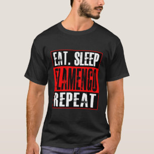 T-shirt Flamengo Soccer Camisa Manger Sleep Flamengo Répét