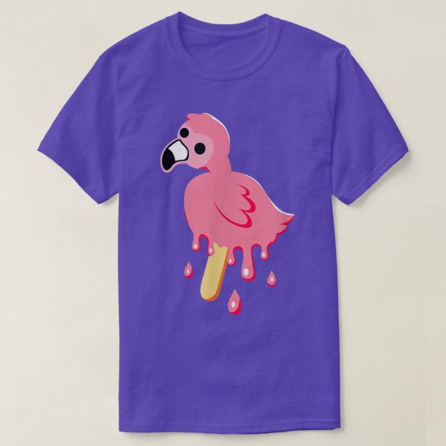 T-shirt flamingo albert 12 (Design devant)