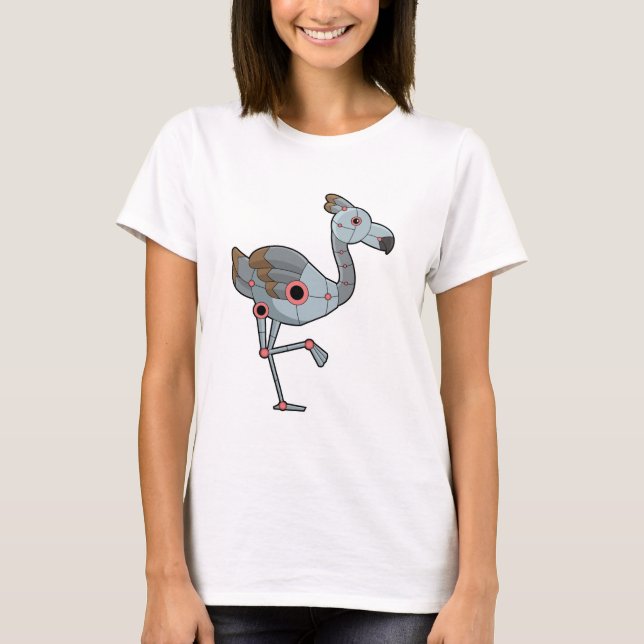 T-shirt Flamingo as Robot (Devant)