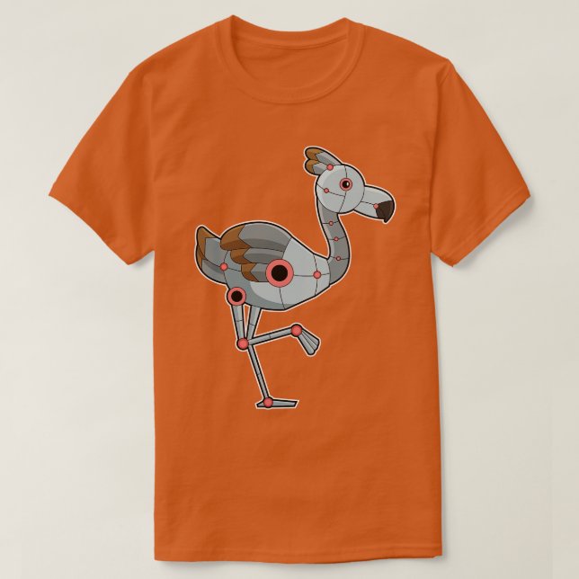 T-shirt Flamingo as Robot (Design devant)