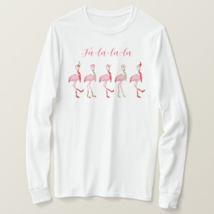 T-shirt Flamingo de Noël
